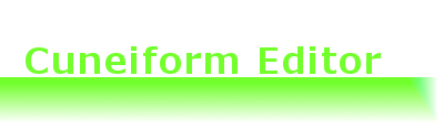Cuneiform Editor